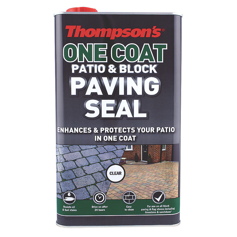 Thompson's Patio & Block Paving Seal 5 Litre Wet Look