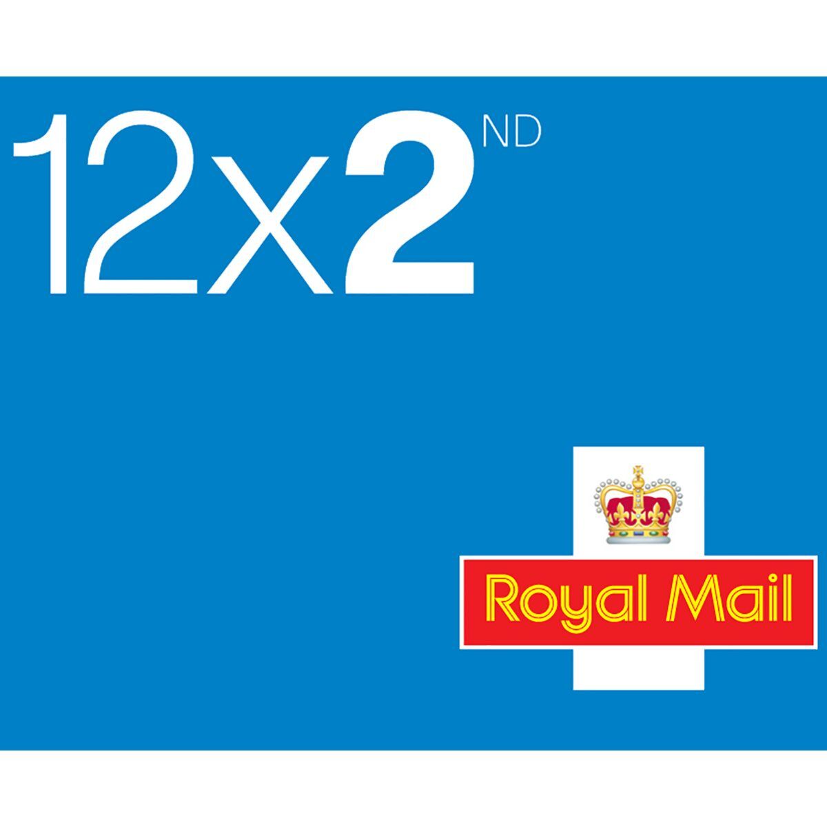 2nd Class Stamps Book of 12