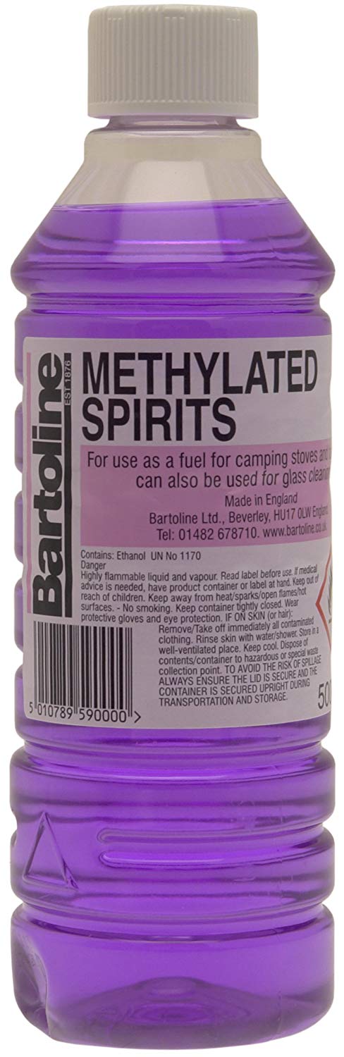Bartoline Mineralised Methylated Spirit 500ml