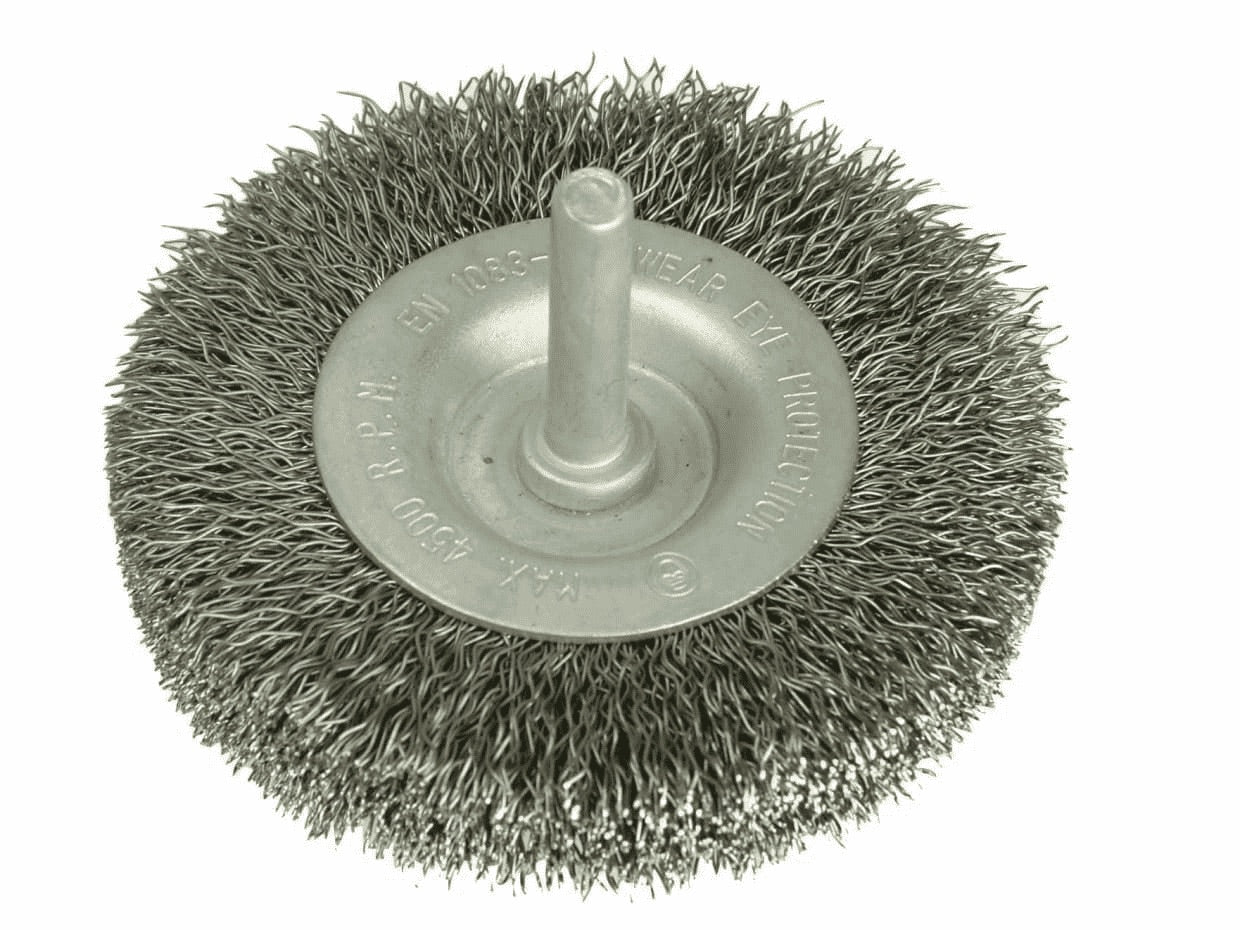 Faithfull X36005 Wire Wheel 75mm x 6mm Shank