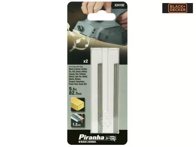 Faithfull X24192 HSS Planer Blades 82mm