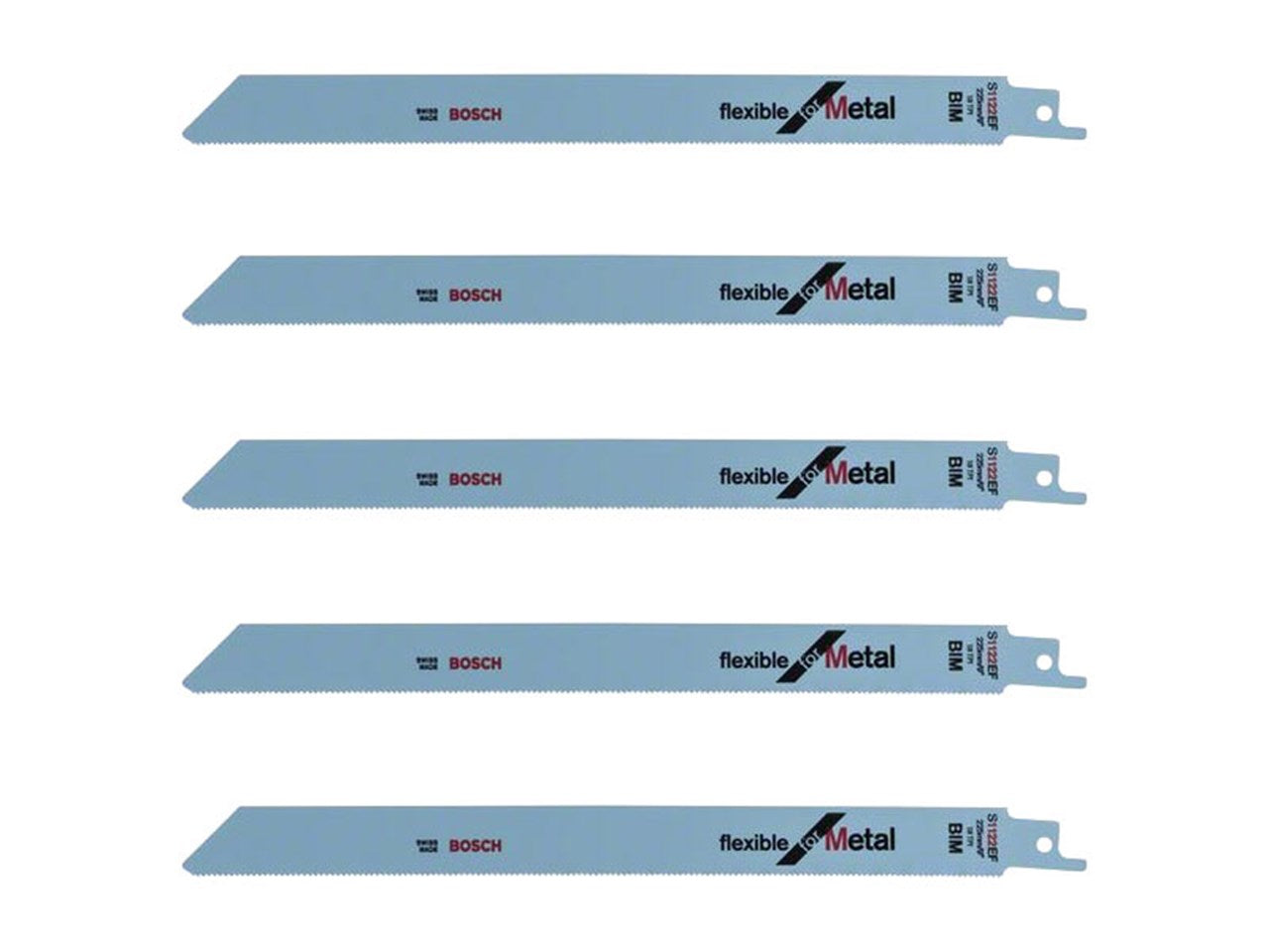 Bosch Sabre Saw Blade S1122EF Flexible for Metal