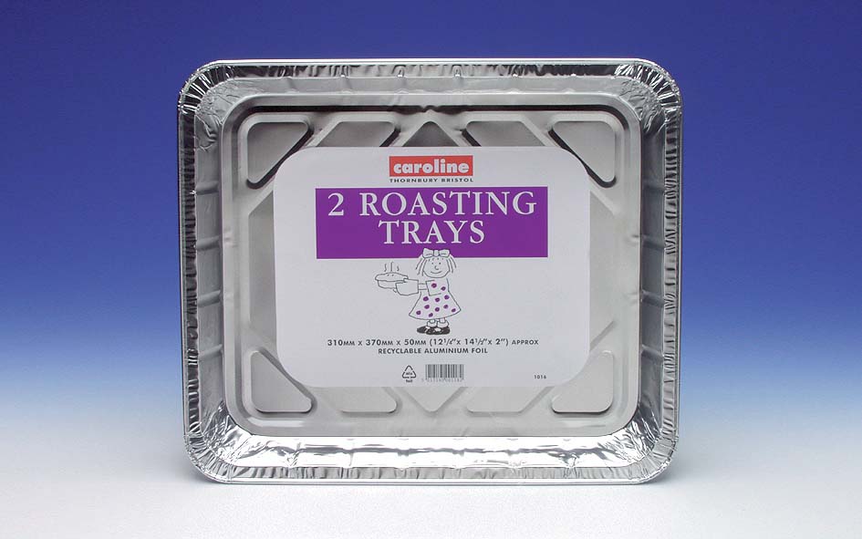 Caroline Foil Roasting Tray 310 x 370mm Pack of 2