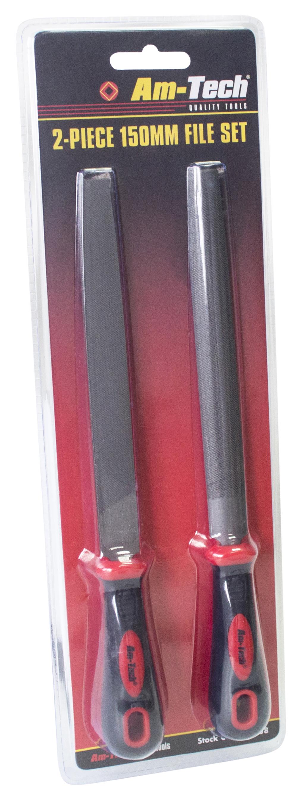 Amtech 2pc 150mm File Set