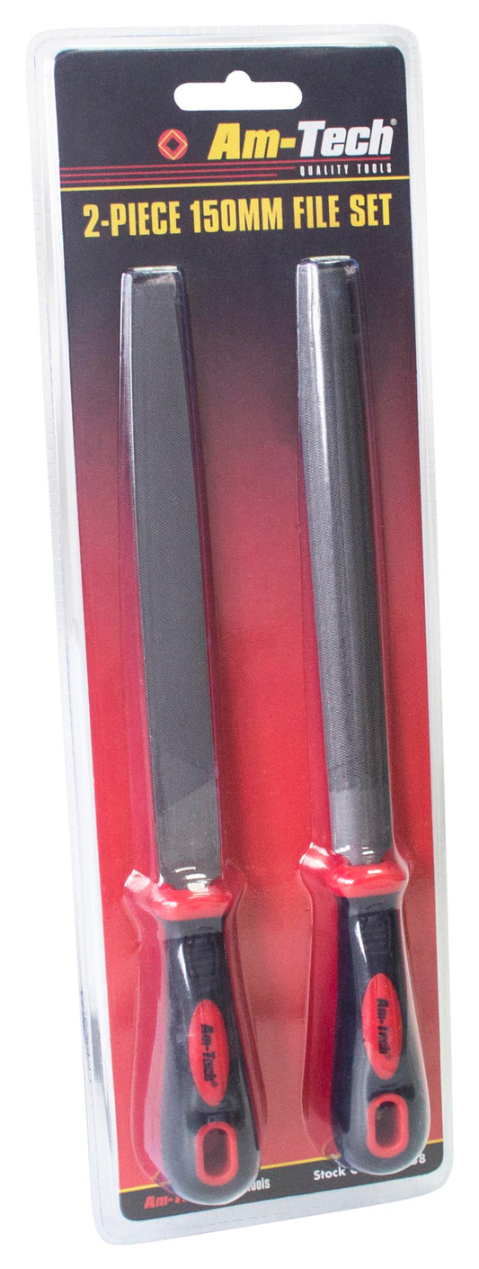 Amtech 2pc 150mm File Set