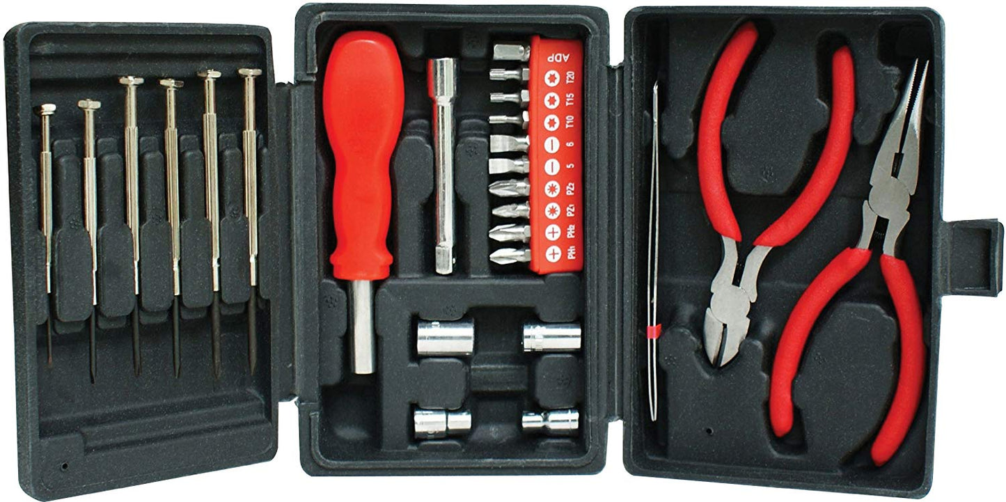 Amtech Tool Kit 3 Fold in Case 25 Pieces