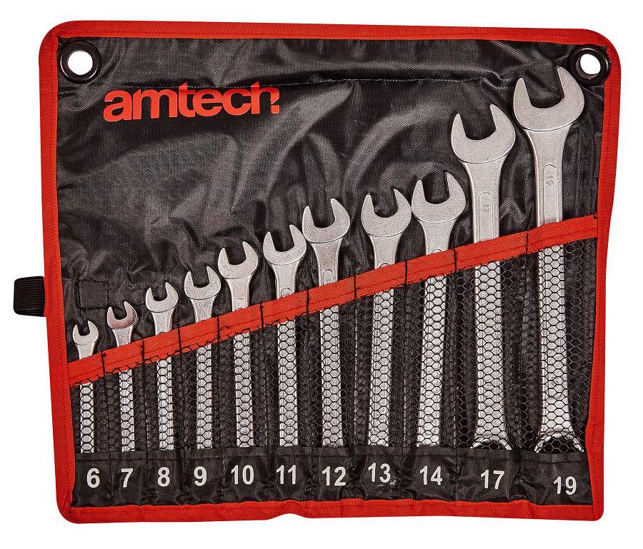 Amtech 11pc Combination Spanner Set