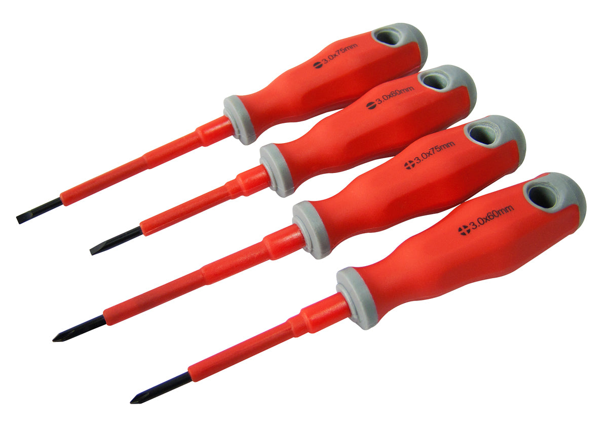 Amtech 4Pc Screwdriver Set