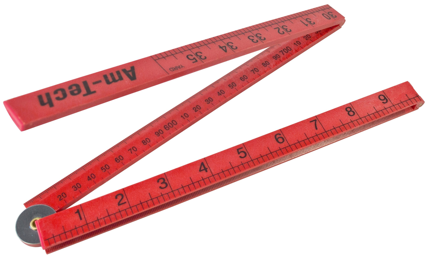 Amtech 1m Folding Plastic Rule