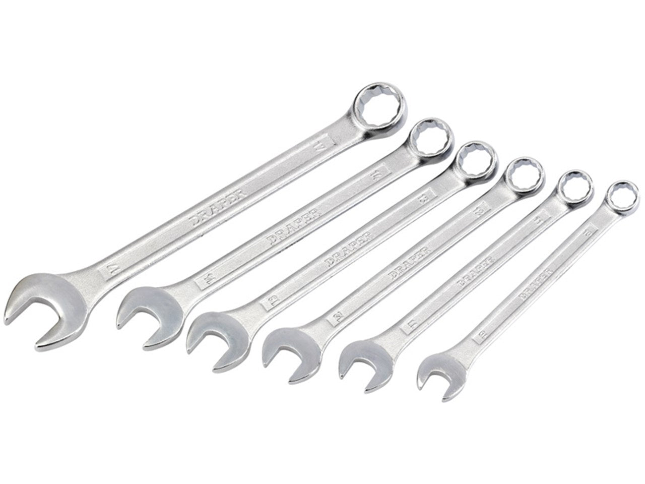Draper Metric Combination Spanner 6pc Set