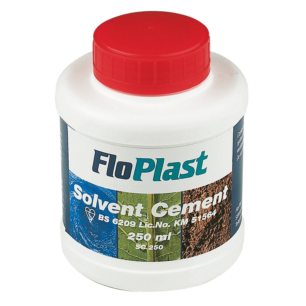 Floplast Solvent Cement BS6209 250ml