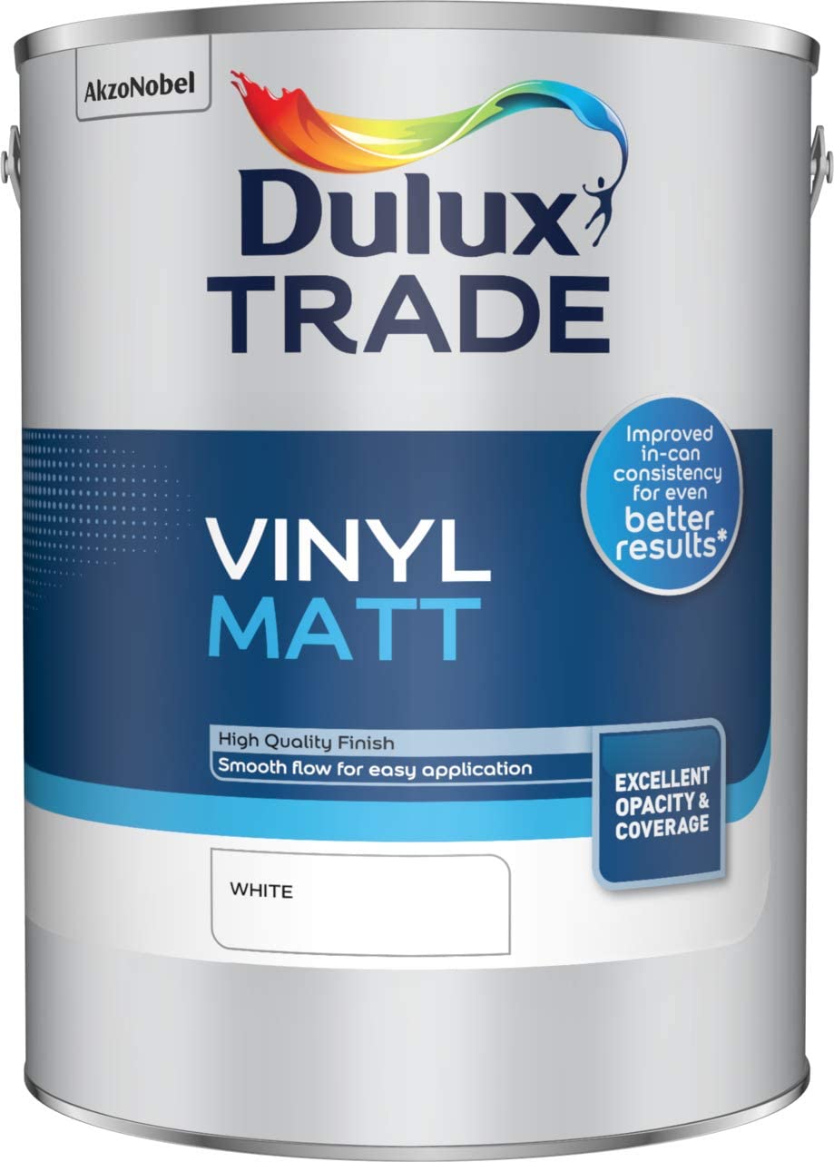 Dulux Matt Emulsion White 5 Litre