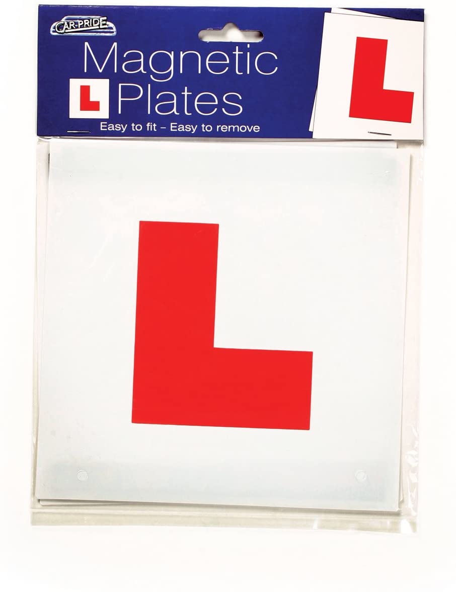 Car Pride Magnetic 'L' Plates