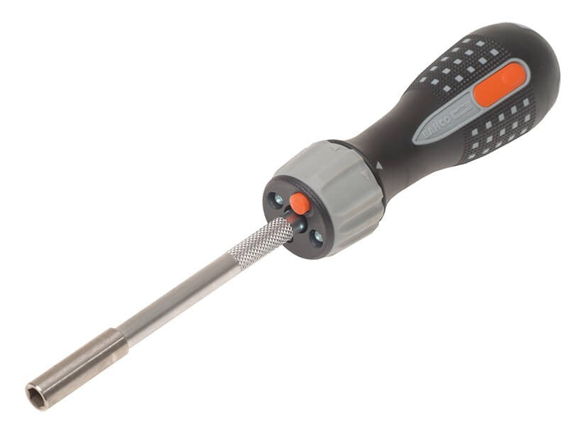 Bahco LED Ratchet Screwdriver & 6 Bits