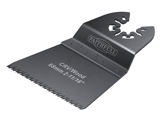 Faithfull Flush Fast Cut Wood Ground Set 68mm CRV