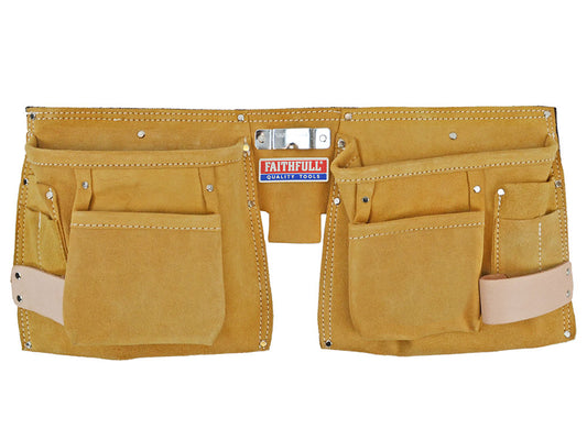 Faithfull Double Tool and Nail Pouch