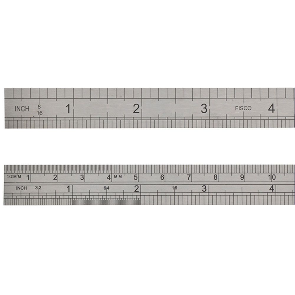 Faithfull Stainless Steel Rule 12in/30cm