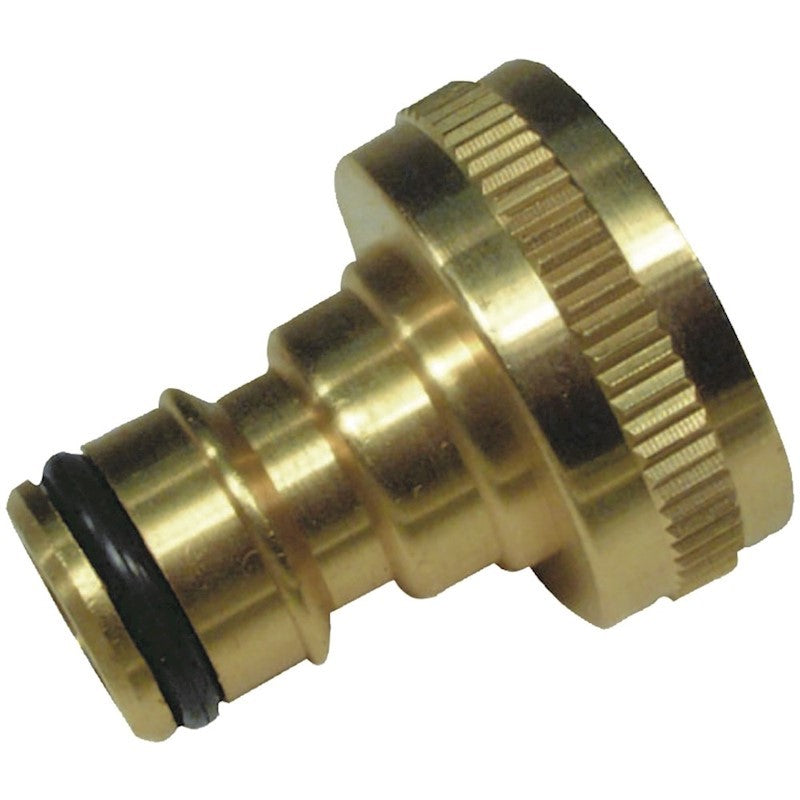 Garden Threaded Tap Connector Brass 3/4"