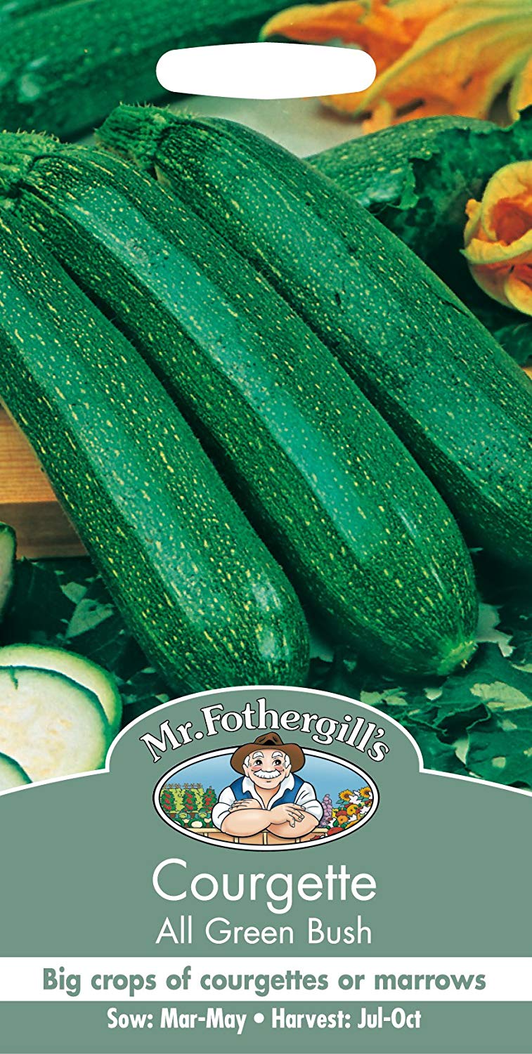 Mr.Fothergill's Courgette All Green Bush Seeds