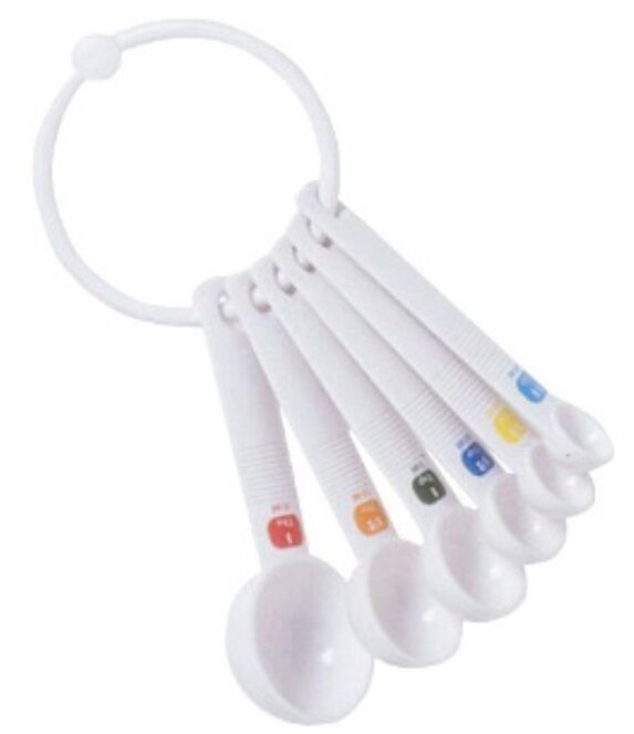 Tala Measuring Spoons - Plastic Set of 6