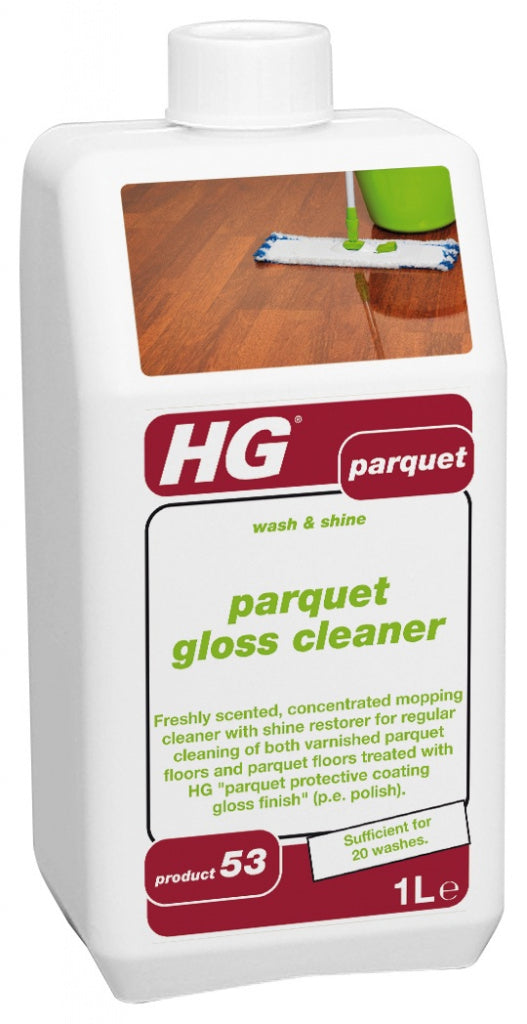 HG Hagensan Parquet Gloss Cleaner 1 Litre