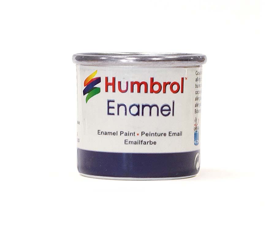 Humbrol Enamel Metallic 14mm Chrome/Silver