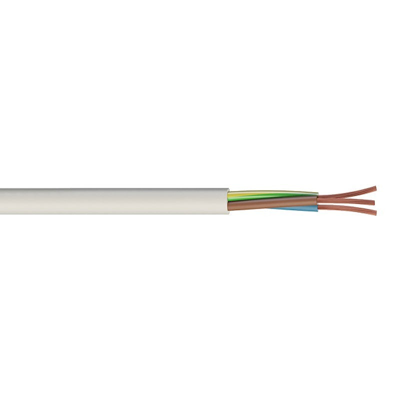 Jegs 2.5mm 3-Core White Flex