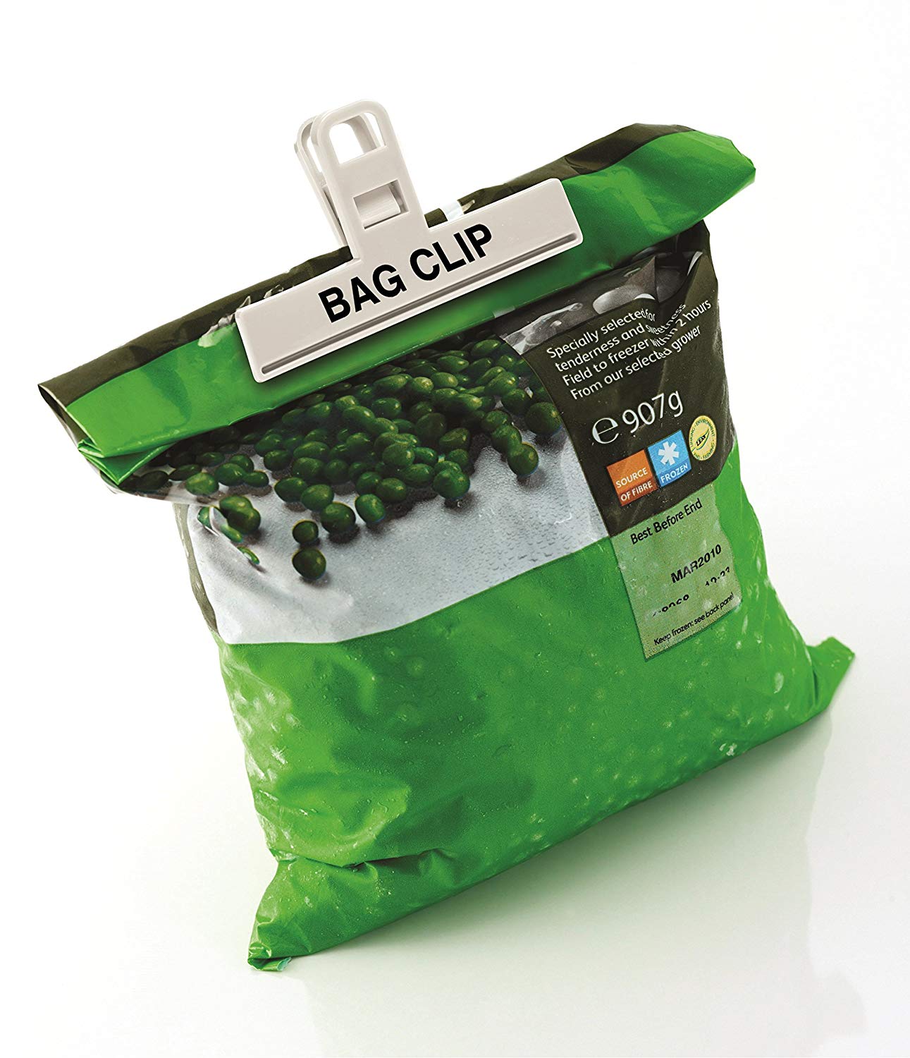 KitchenCraft Set of 2 Medium Plastic Bag Clips