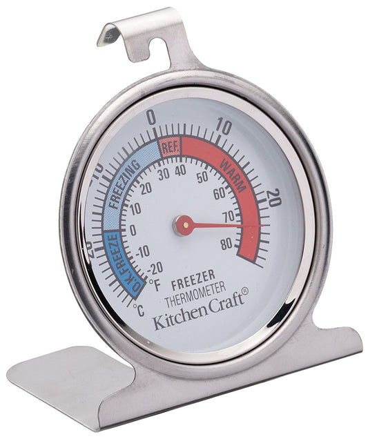 KitchenCraft Stainless Steel Fridge Thermometer