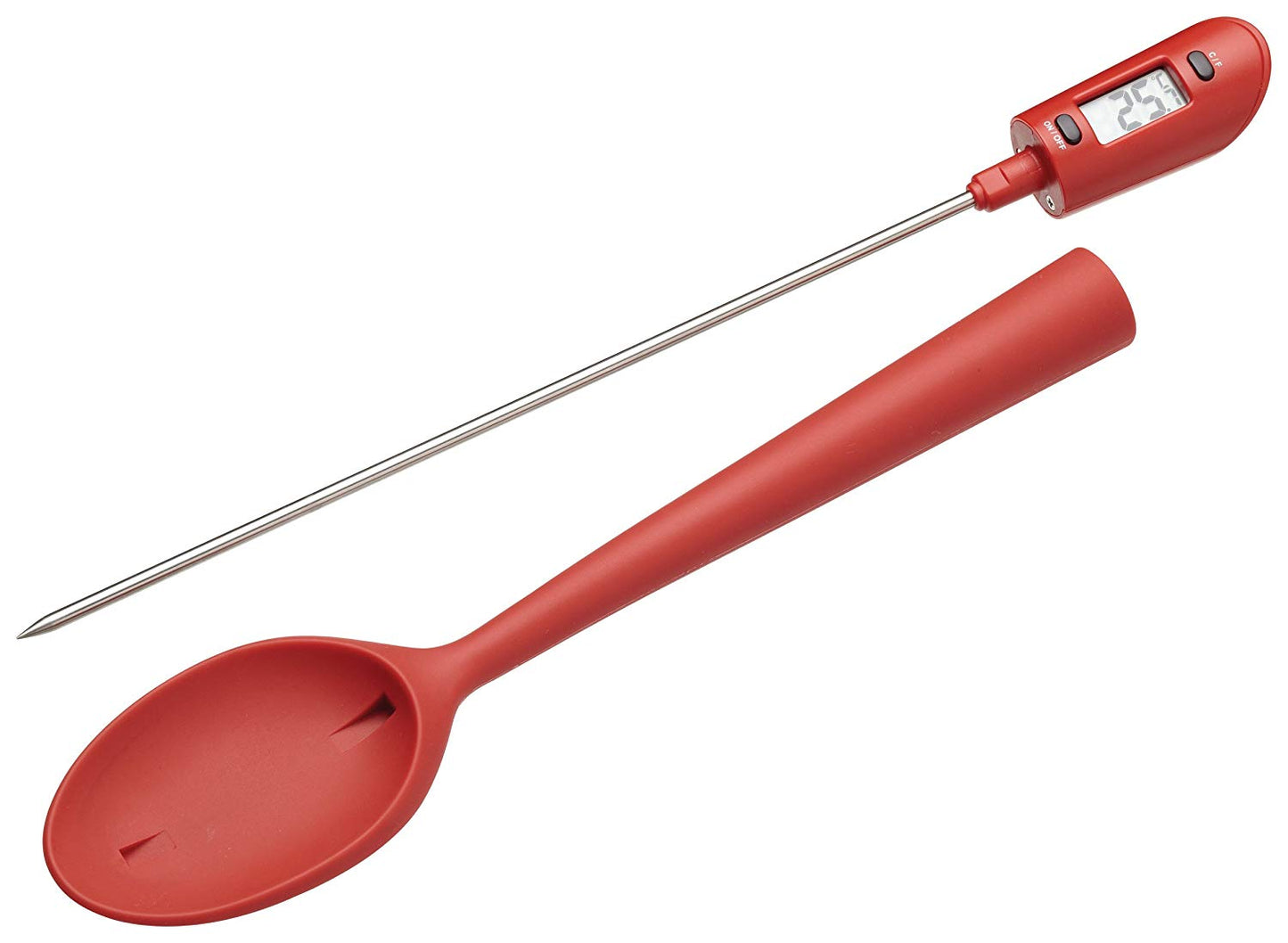 KitchenCraft Home Made Silicone Thermo Spoon