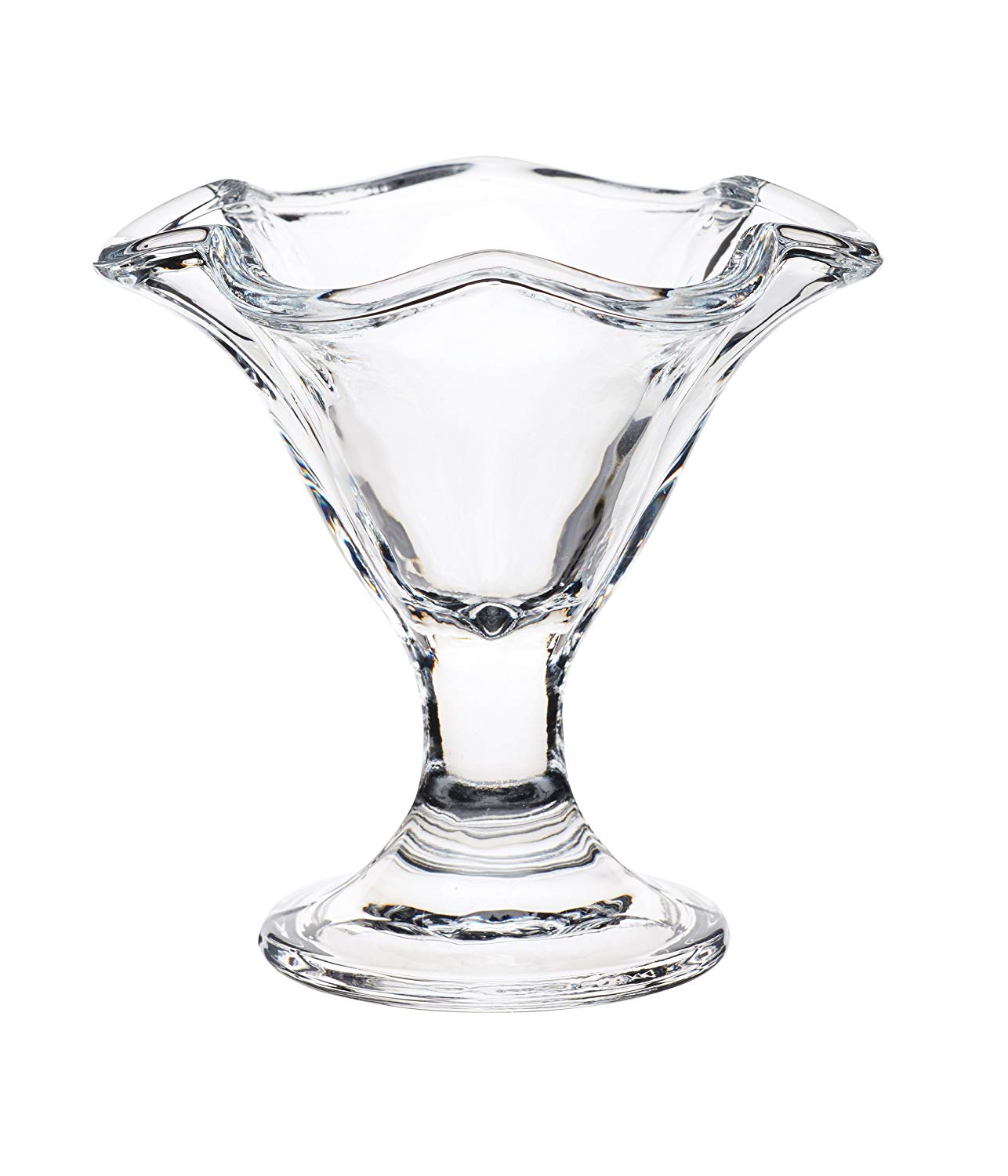 KitchenCraft Glass Ice Cream Sundae Dish - Transparent