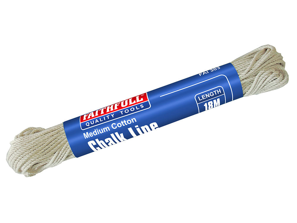 Faithfull Cotton Chalk Line 18m