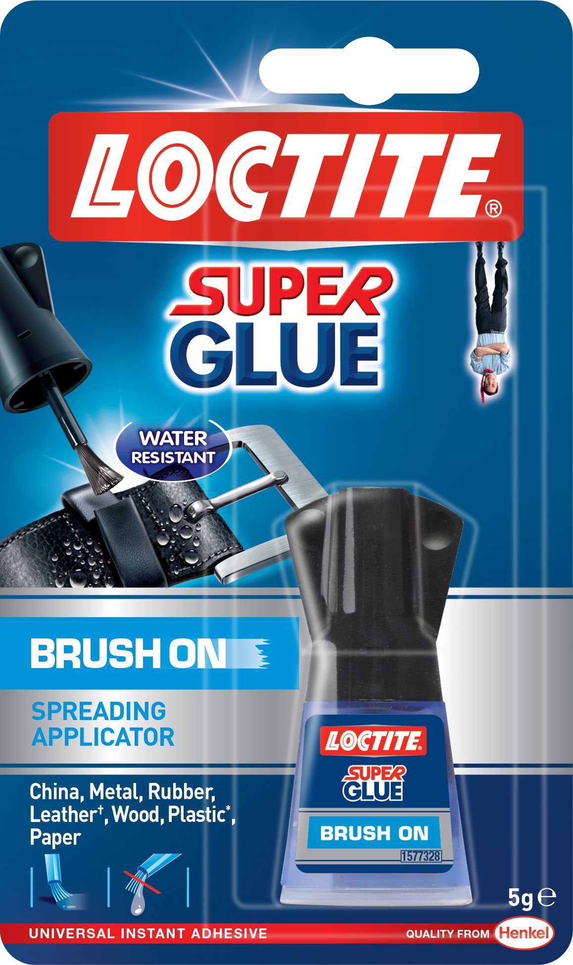 Loctite Super Glue Easy Brush Anti-spill Bottle 5g
