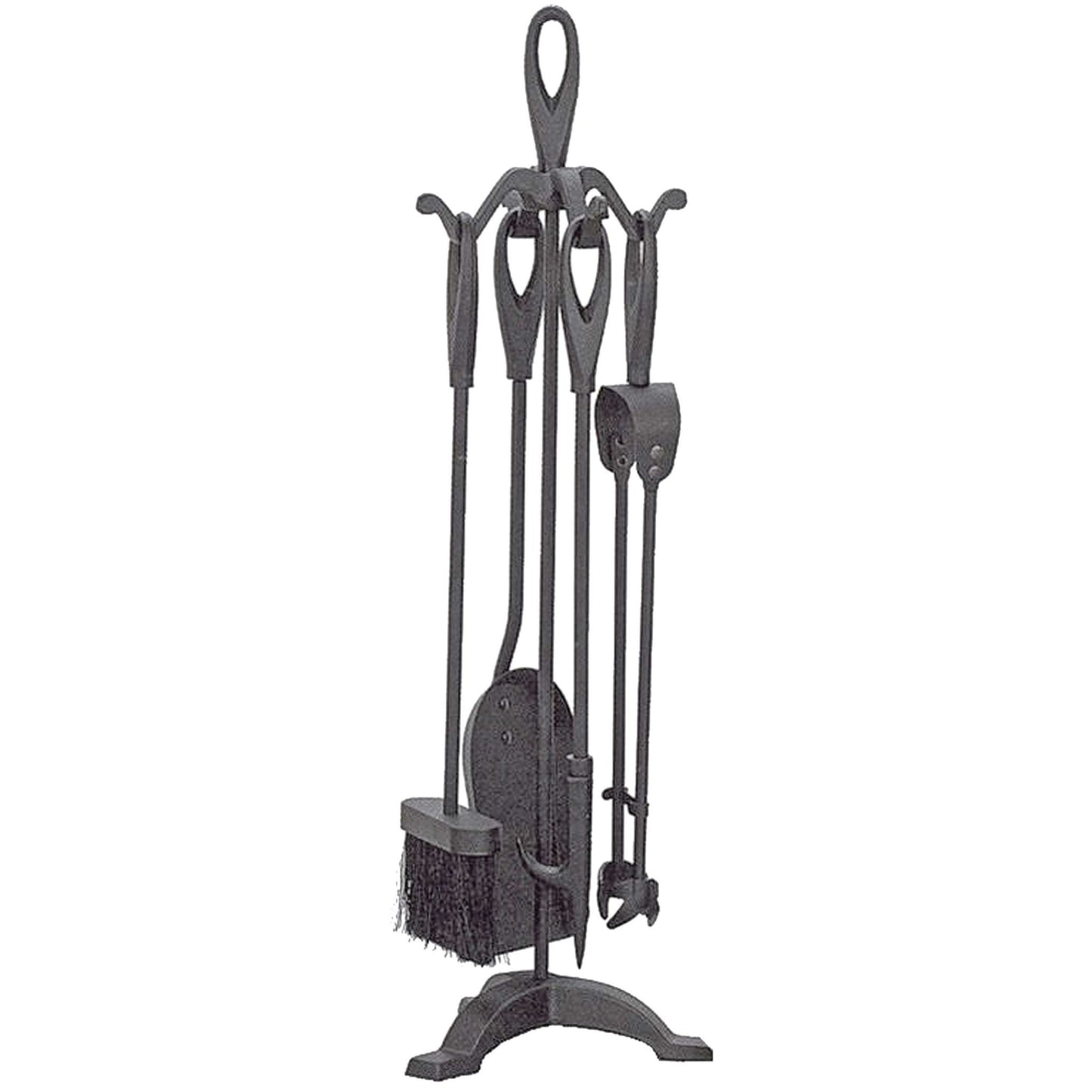 Manor Reproductions Orion Loop Companion Set - Black
