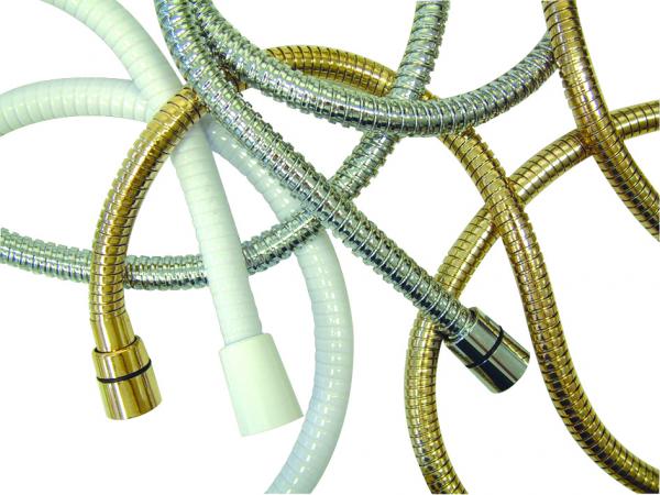 Shower Hose Standard 8mm Bore White 1.5m