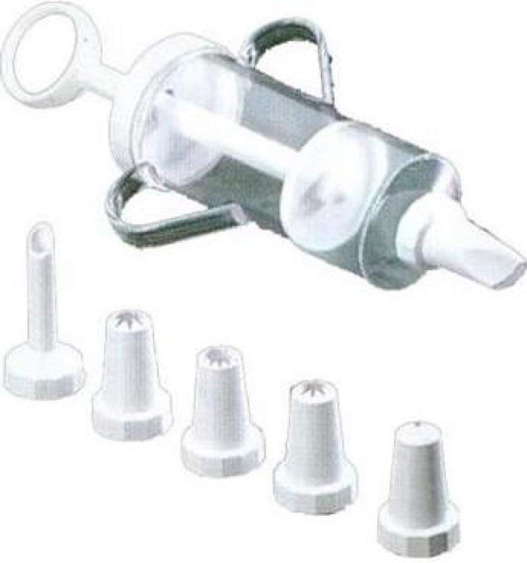 Metaltex Icing Syringe & 5 Nozzles