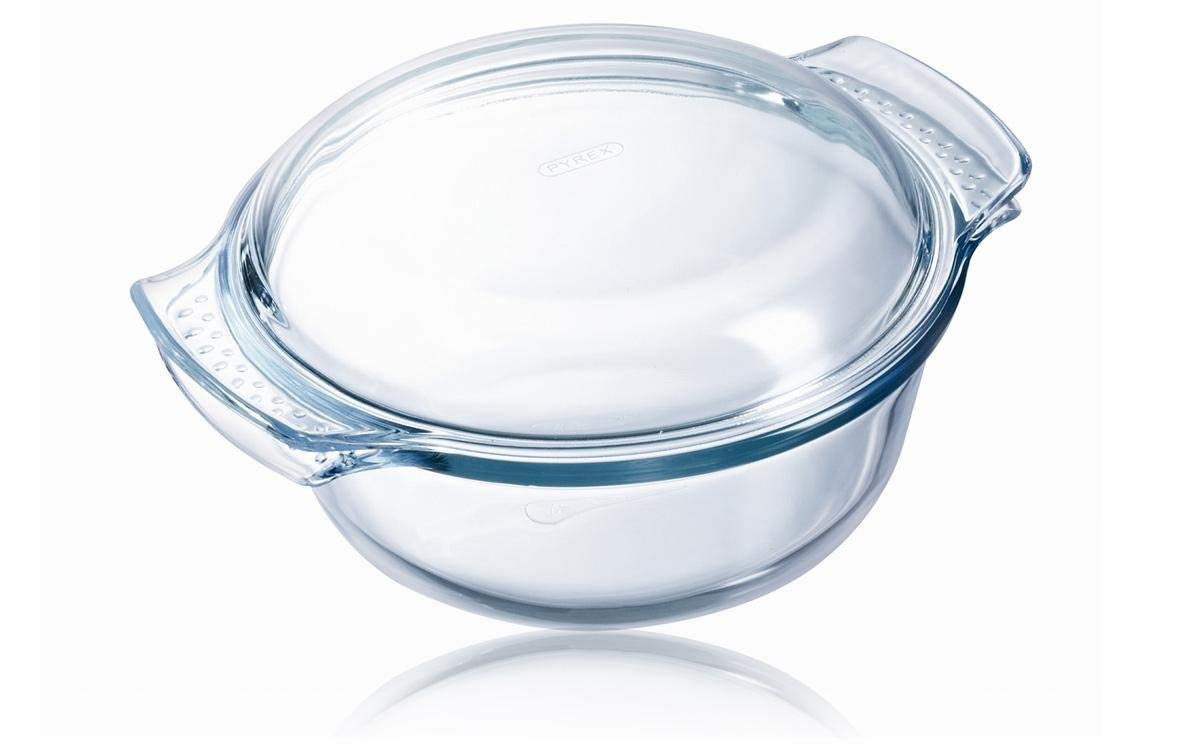 Pyrex Glass Round Casserole 1.5 Litre