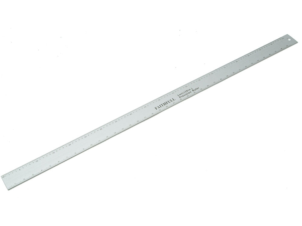 Faithfull Aluminium Rule 1 Metre (39")