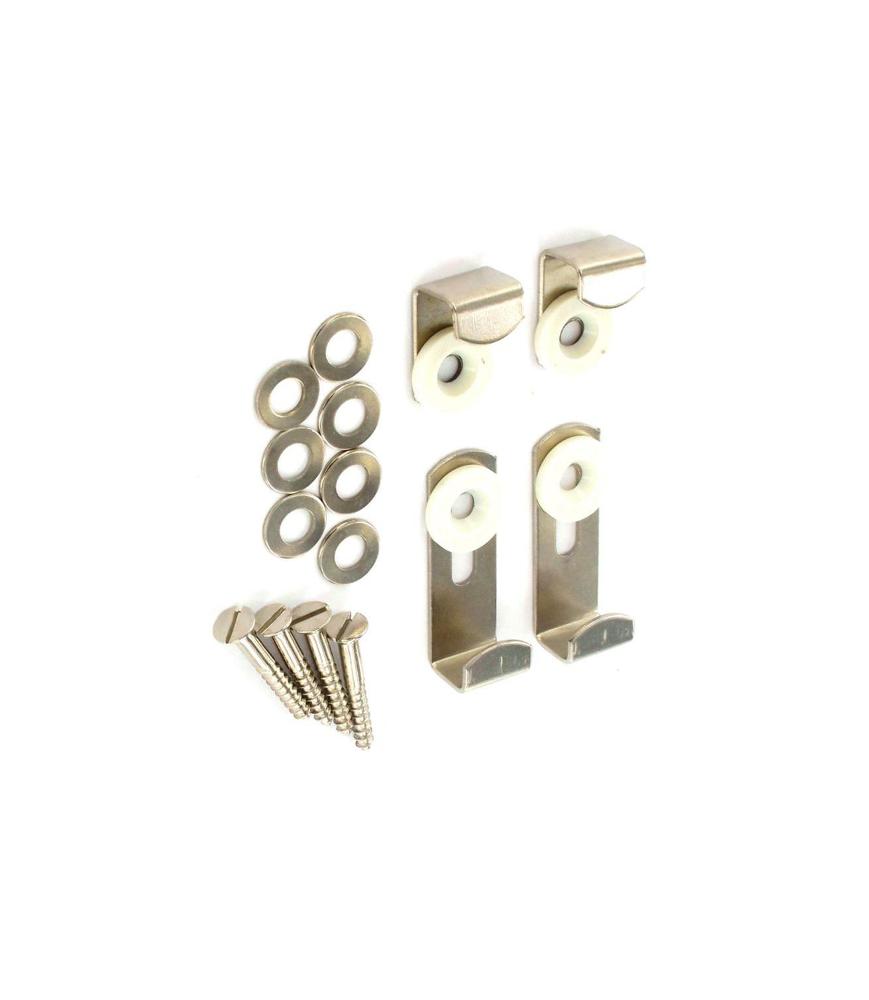 Securit Mirror Brackets Adjustable Nickel Plated