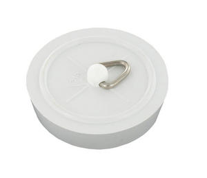 Securit Bath Plug White