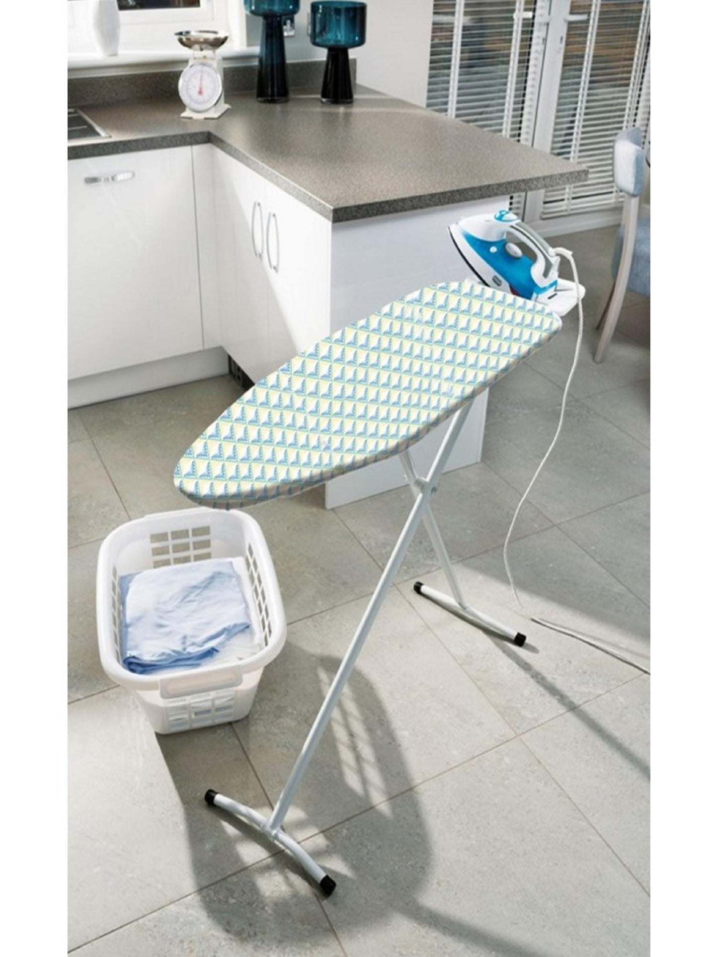 Addis Compact T-Leg Ironing Board 125 x 41cm