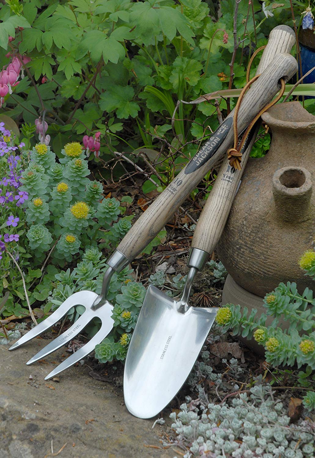 Spear & Jackson Long Handled (12") Trowel Traditional Stainless Steel