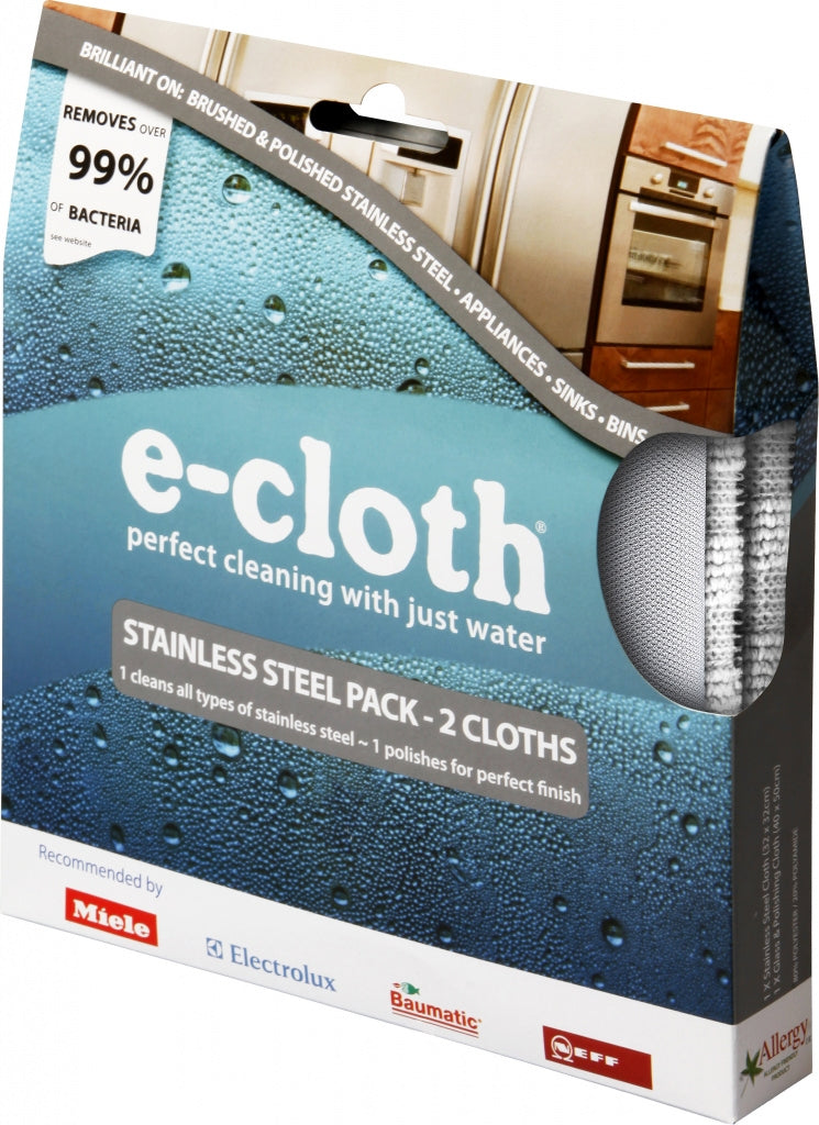 E-Cloth Stainless Steel Pack