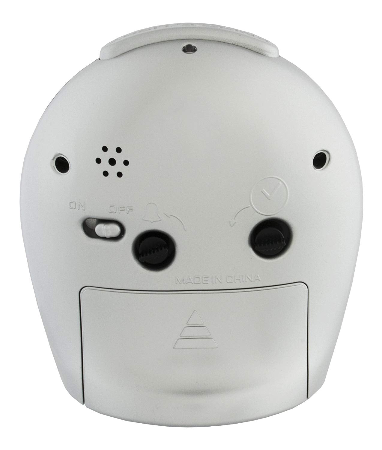 Acctim Astoria Smartlite Non-Ticking Alarm Clock - Silver