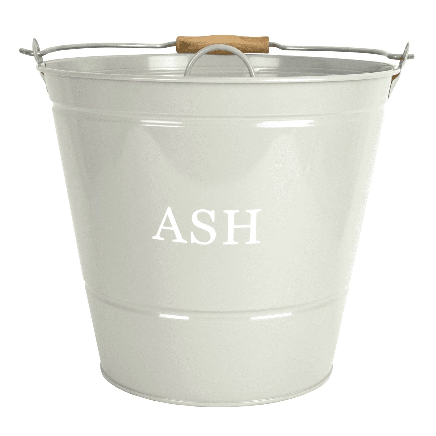 Manor Reproductions Ash Bucket With Lid Olive