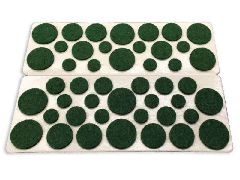 Felt Gard Felt Surface Protection Pads - Green Assorted Sizes Pack 46
