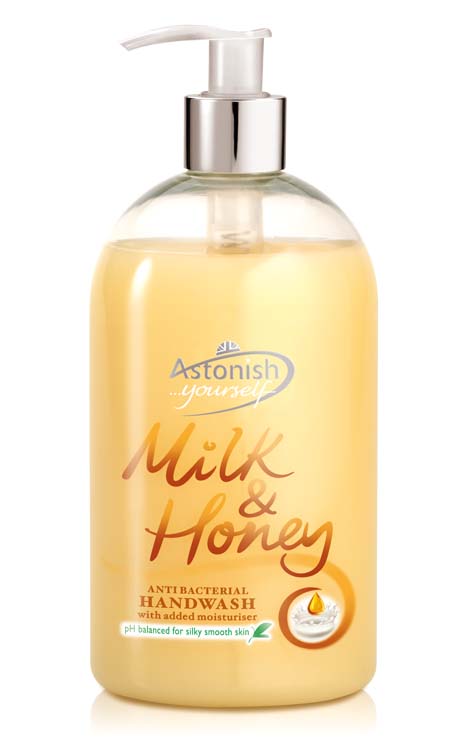 Astonish Handwash Milk & Honey 500ml