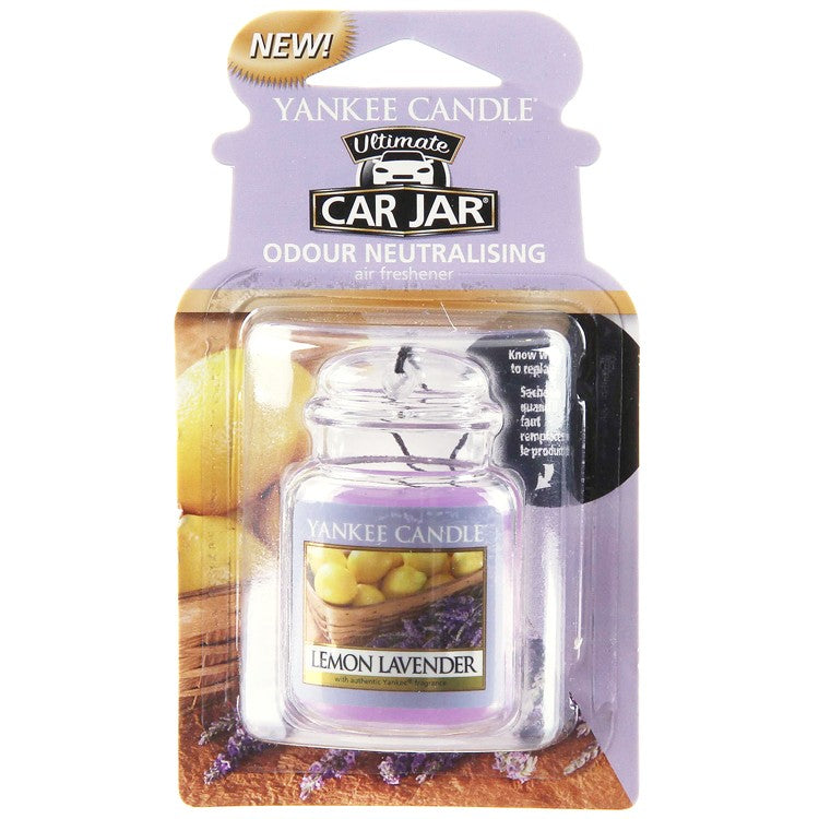 Yankee Candles Car Jar Ultimate - Lemon Lavender