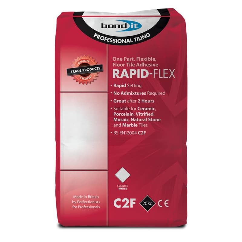 Rapid-Flex Tile Adhesive Grey 20kg