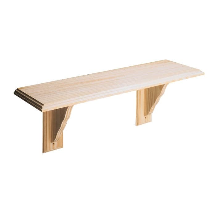 Natural wood Shelf Kit Pine